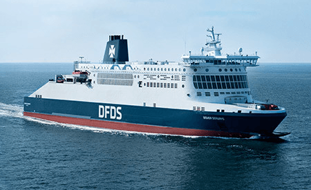 Boot Duinkerken Dover DFDS