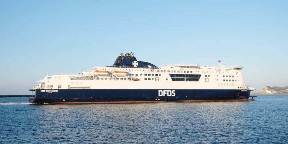 Boot van Calais naar Dover