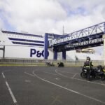 Pride of Hull in port &O Ferries Rotterdam Hull