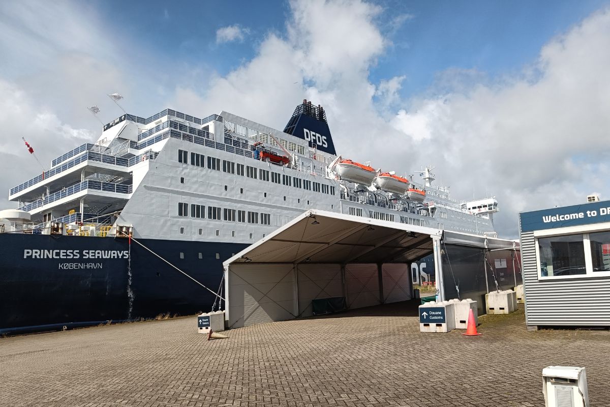 Klaar voor de overtocht naar Engeland