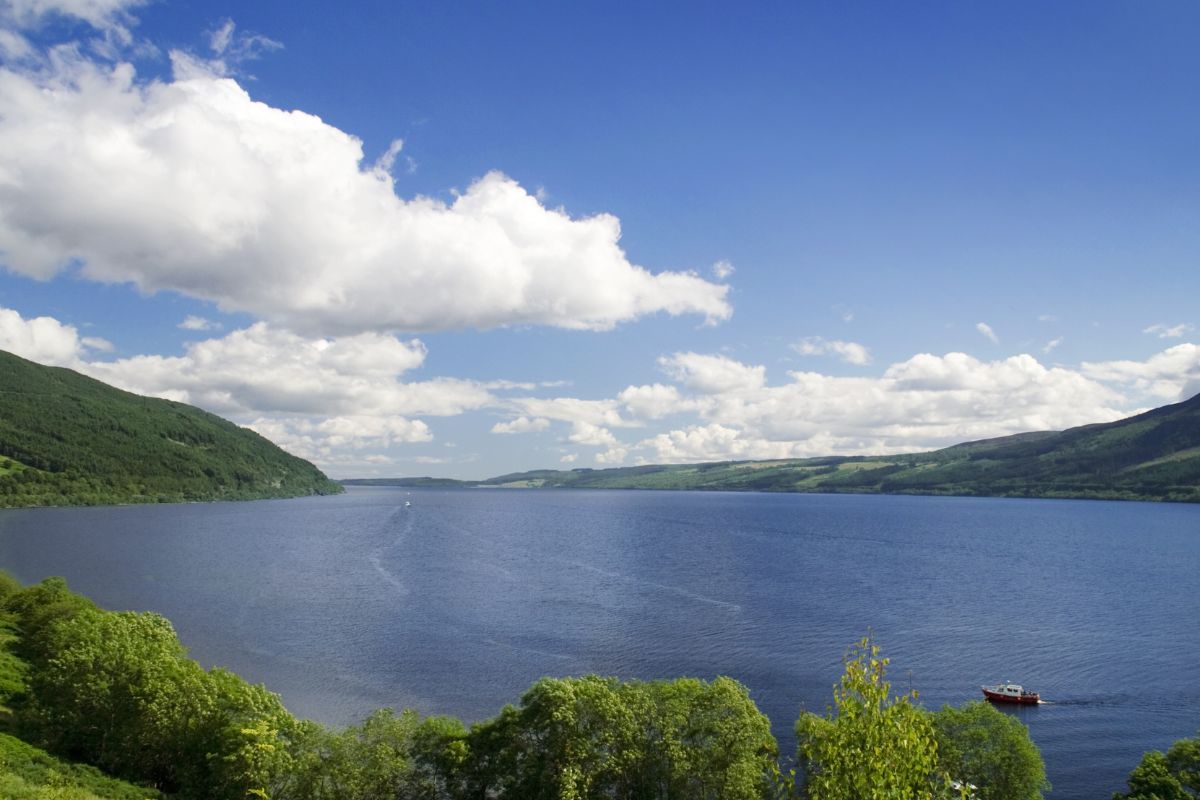 Loch Ness in Schotland