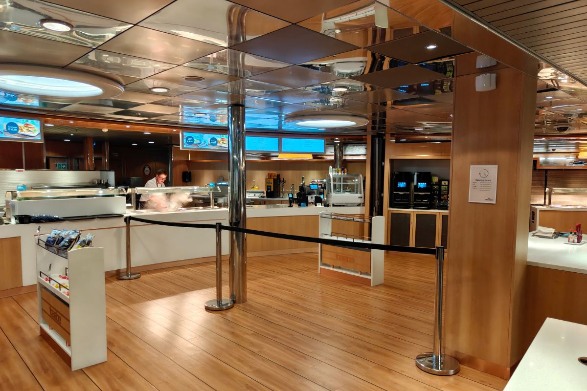 restaurant aan boord van Stena Line